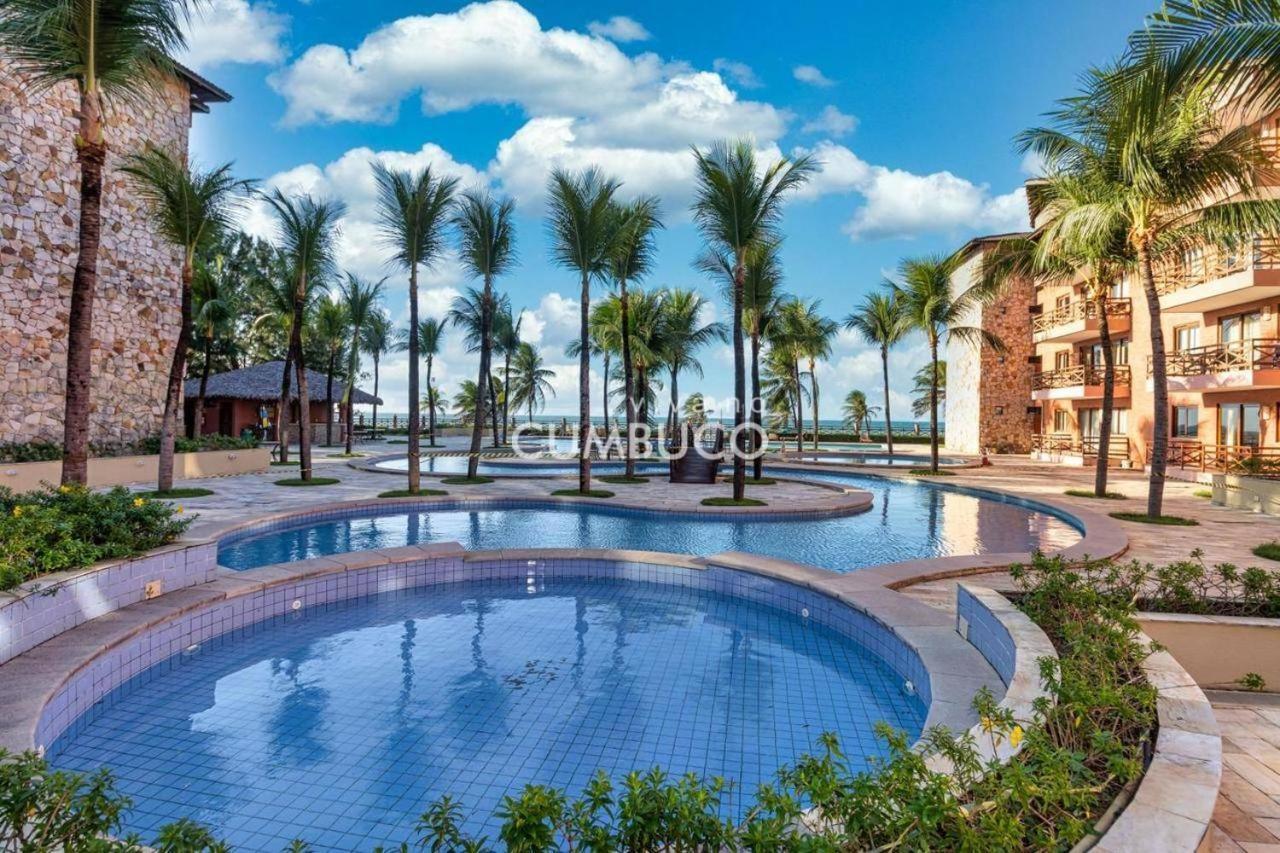 Kariri 215 46M², Pe Na Areia, Varanda Vista Mar! Кумбуко Екстериор снимка