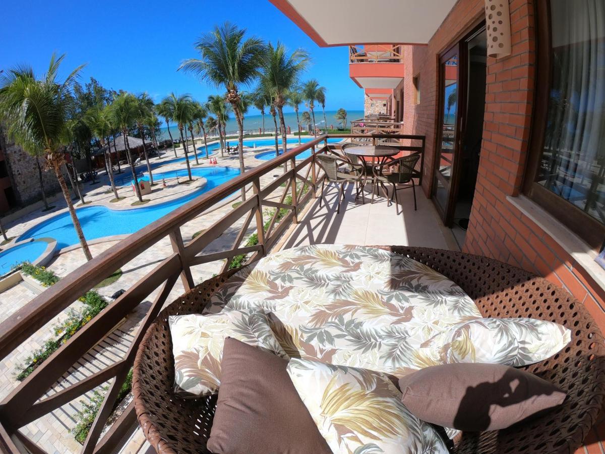 Kariri 215 46M², Pe Na Areia, Varanda Vista Mar! Кумбуко Екстериор снимка